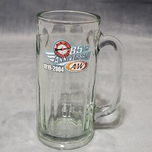 A&W Root Beer 85th Anniversary "1919-2004" Thick Glass